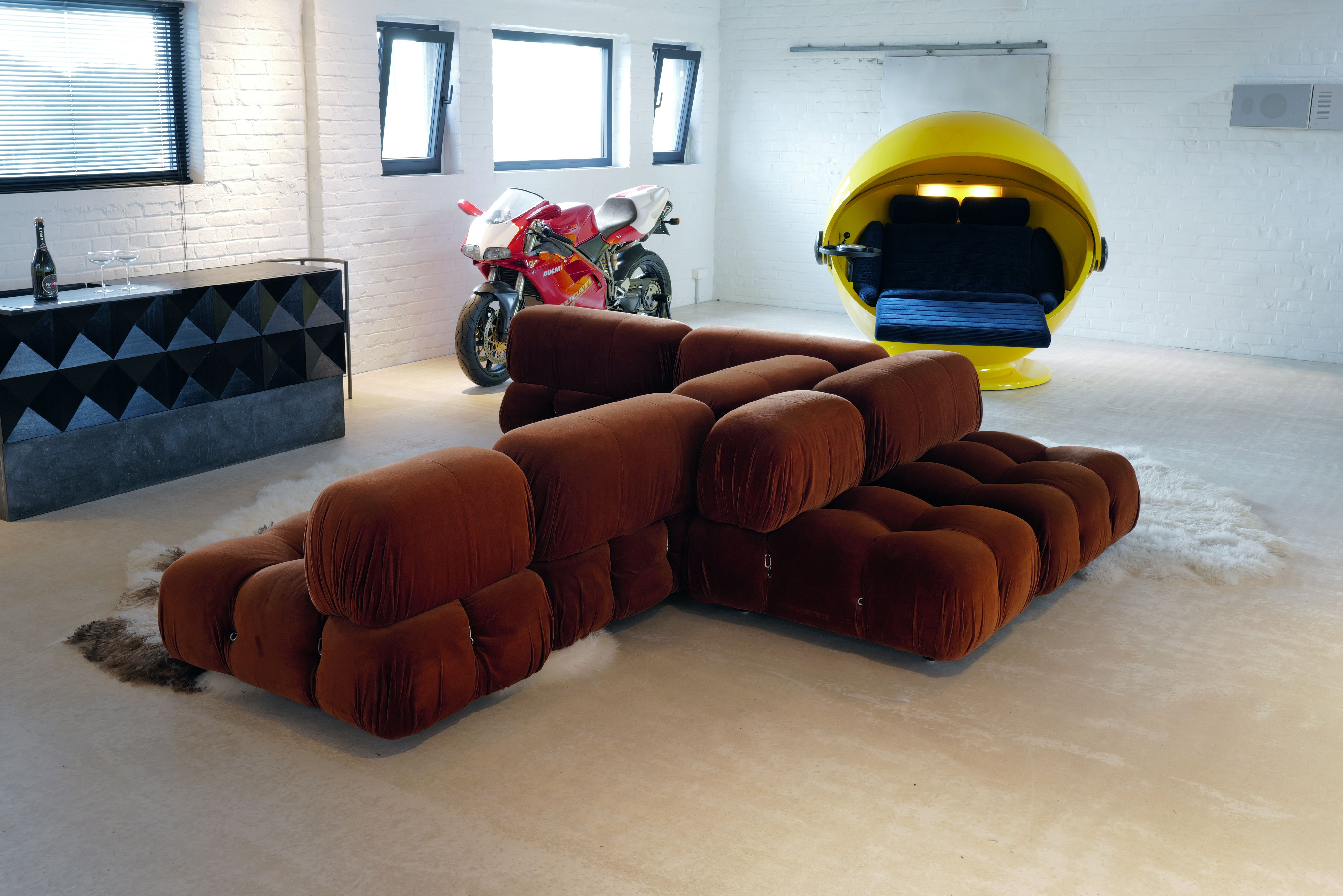 Camaleonda sofa designed by Mario Bellini for B&B Italia, 1971