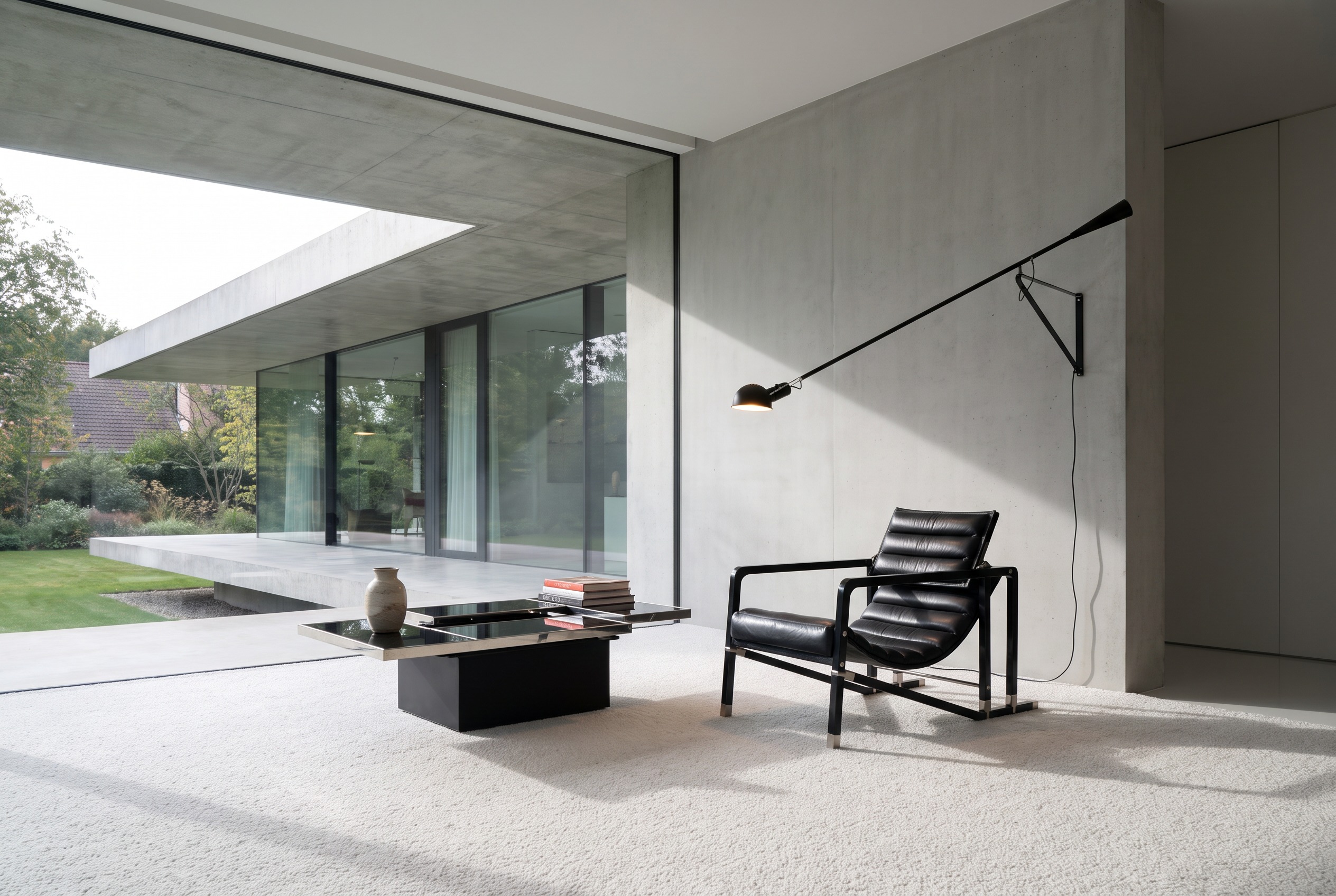 Transat lounge chair by Eileen Gray for Ecart International, 1980s