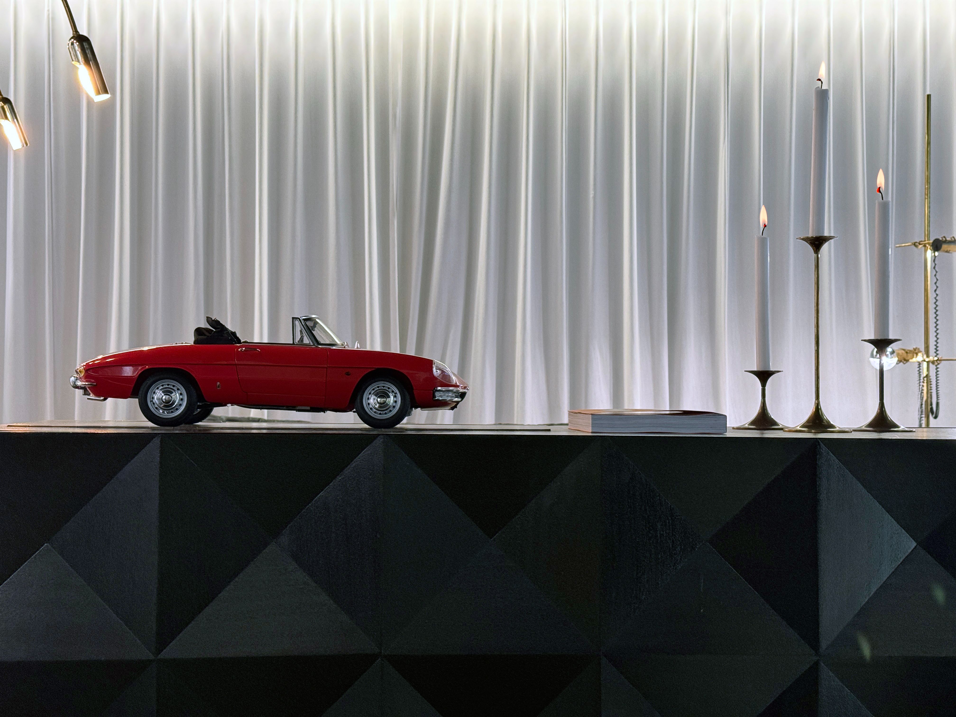 Maquette à grande échelle 1:8 Alfa Romeo Duetto Spider, 1966