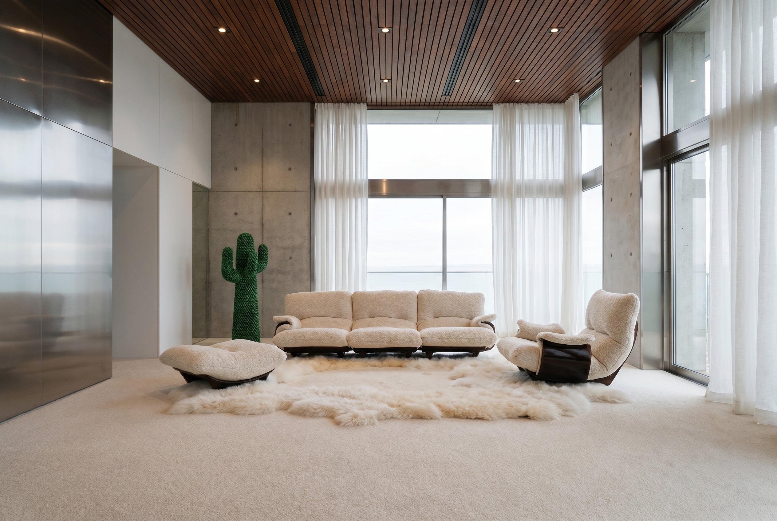 Marsala set van Michel Ducaroy voor Ligne Roset, 1970’s