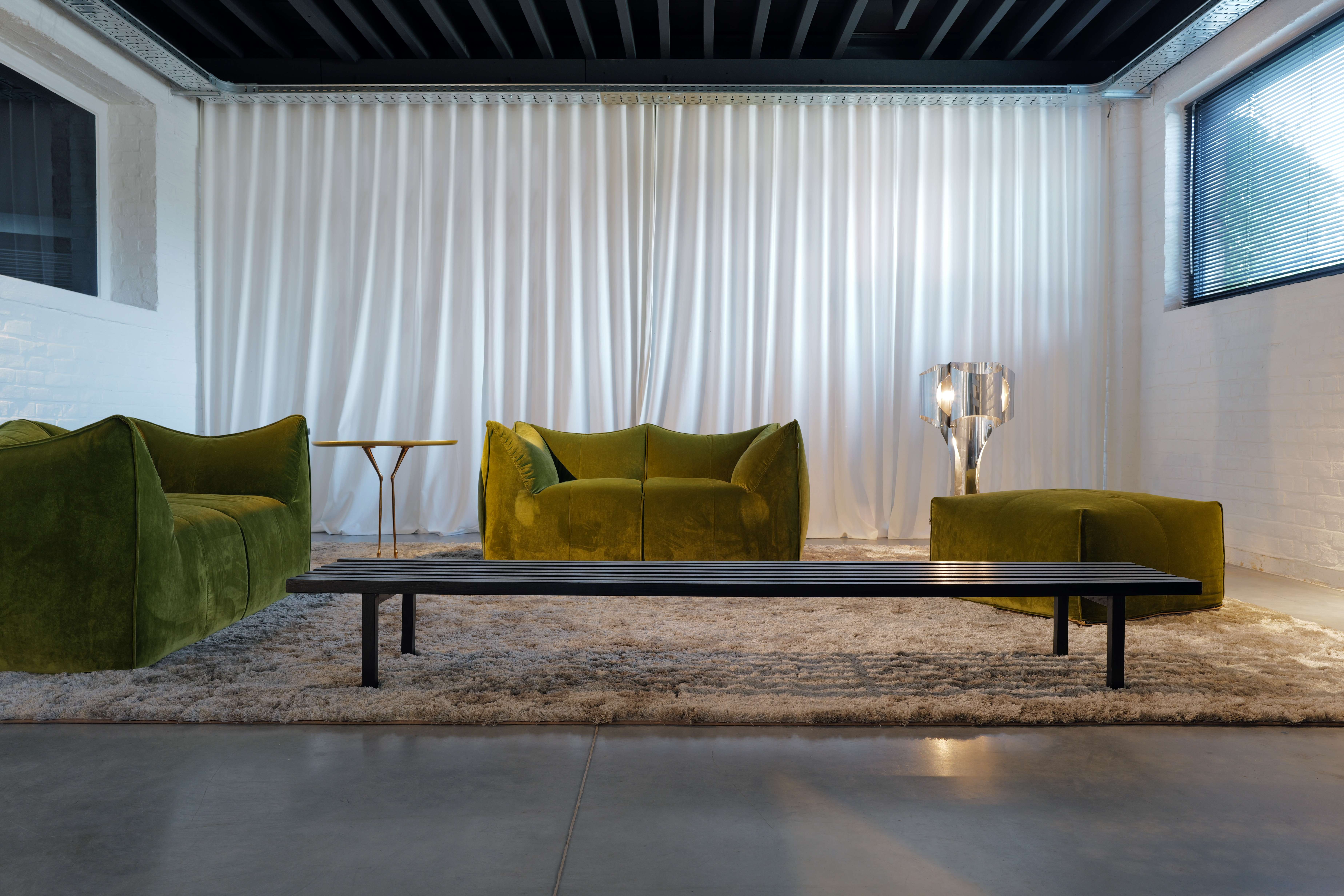 XXL houten Bench, 1970's