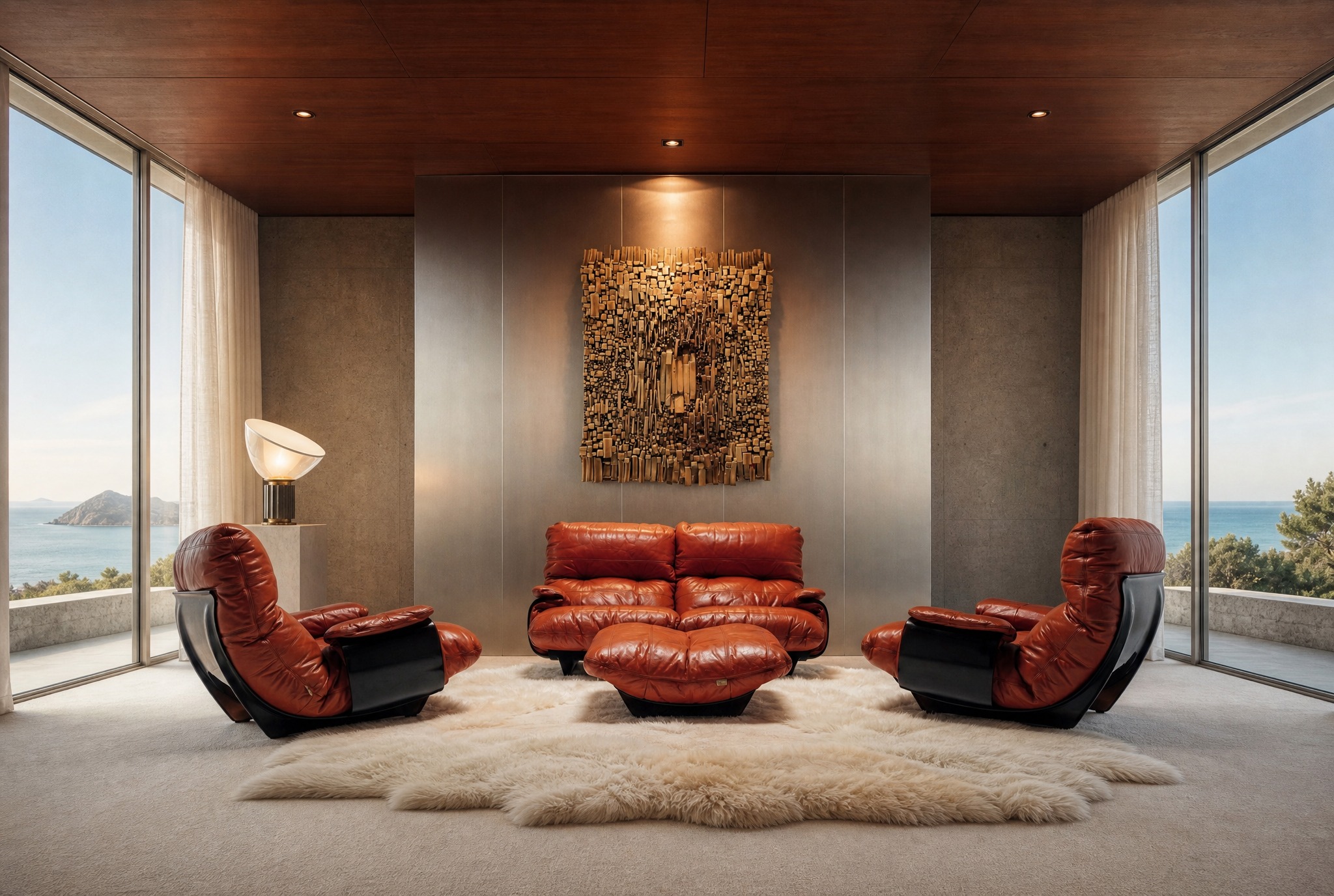 Marsala set by Michel Ducaroy for Ligne Roset, 1970s