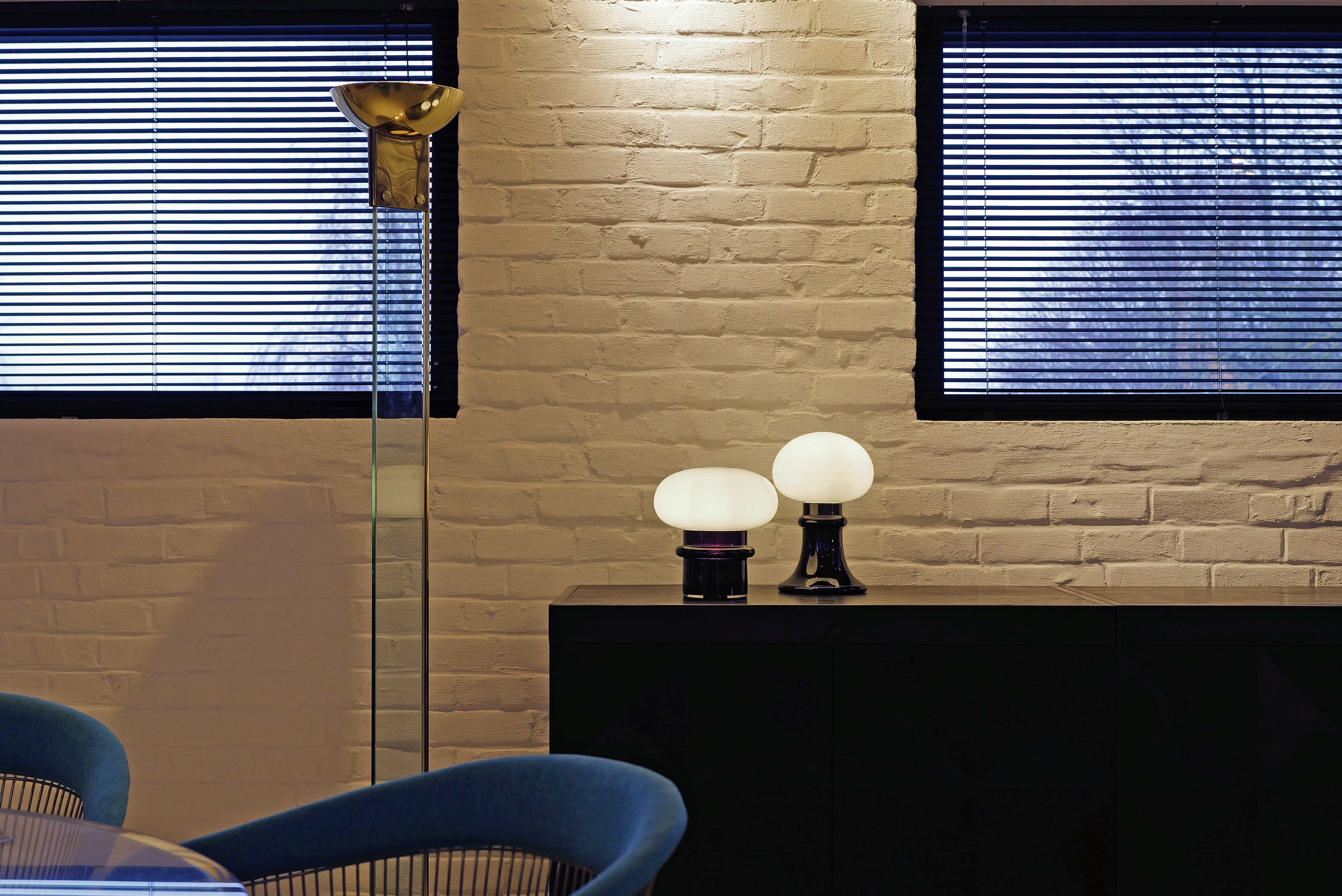 Italian Murano glazen tafellamp, 1970s