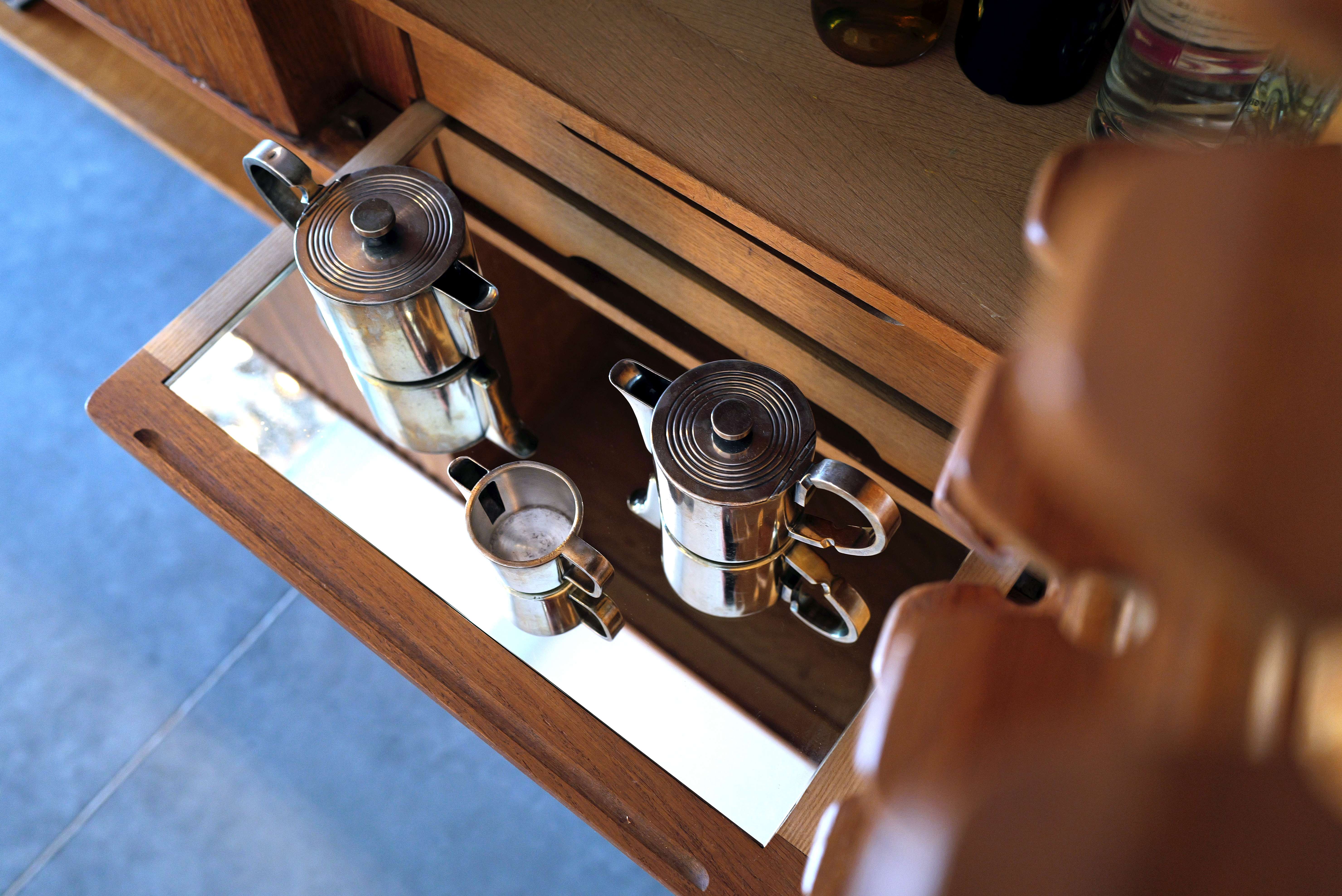 Coffee and tea set Gio Ponti for Krupp, Italy 1950s