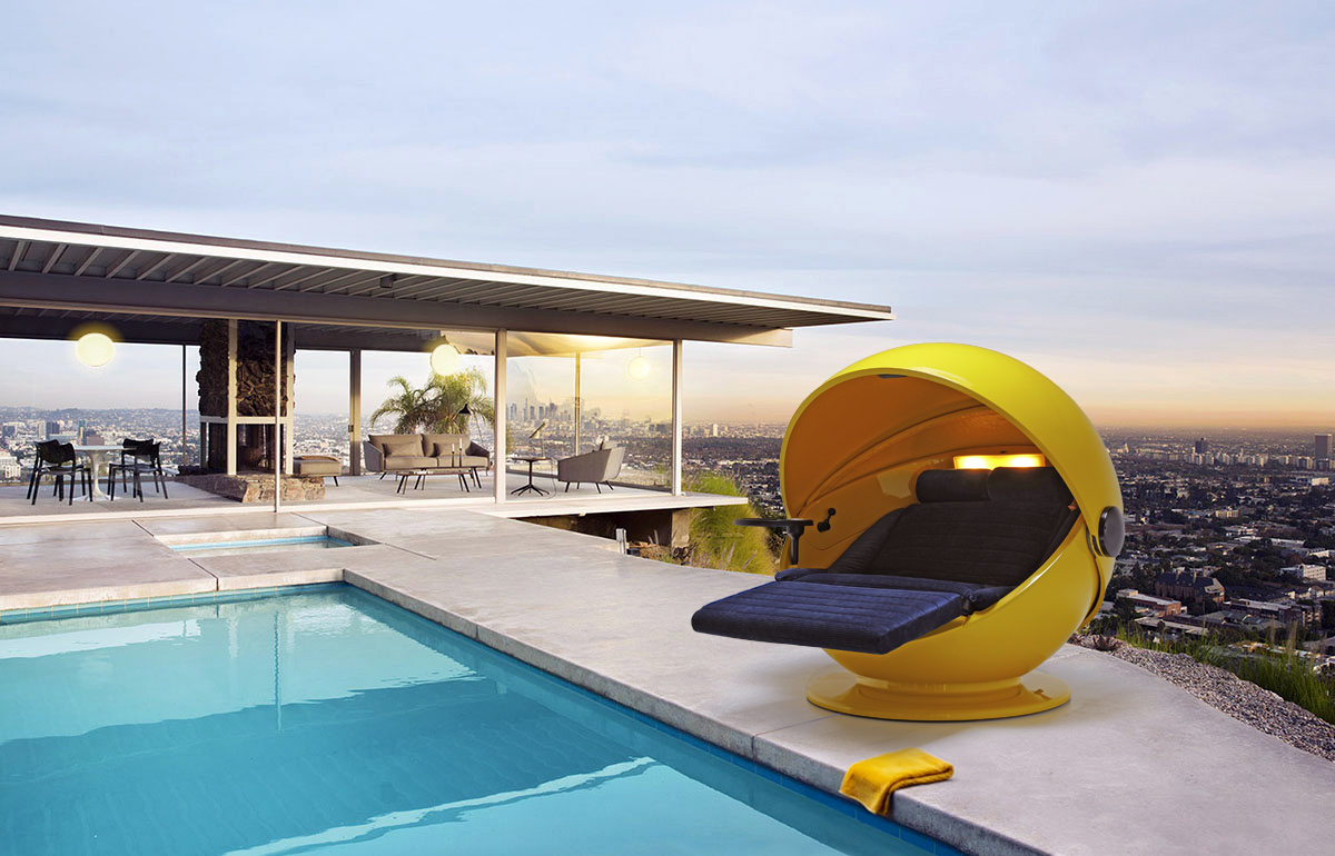 Sunball Chair by Gunter Ris & Herbert Selldorf for Rosenthal, 1960s