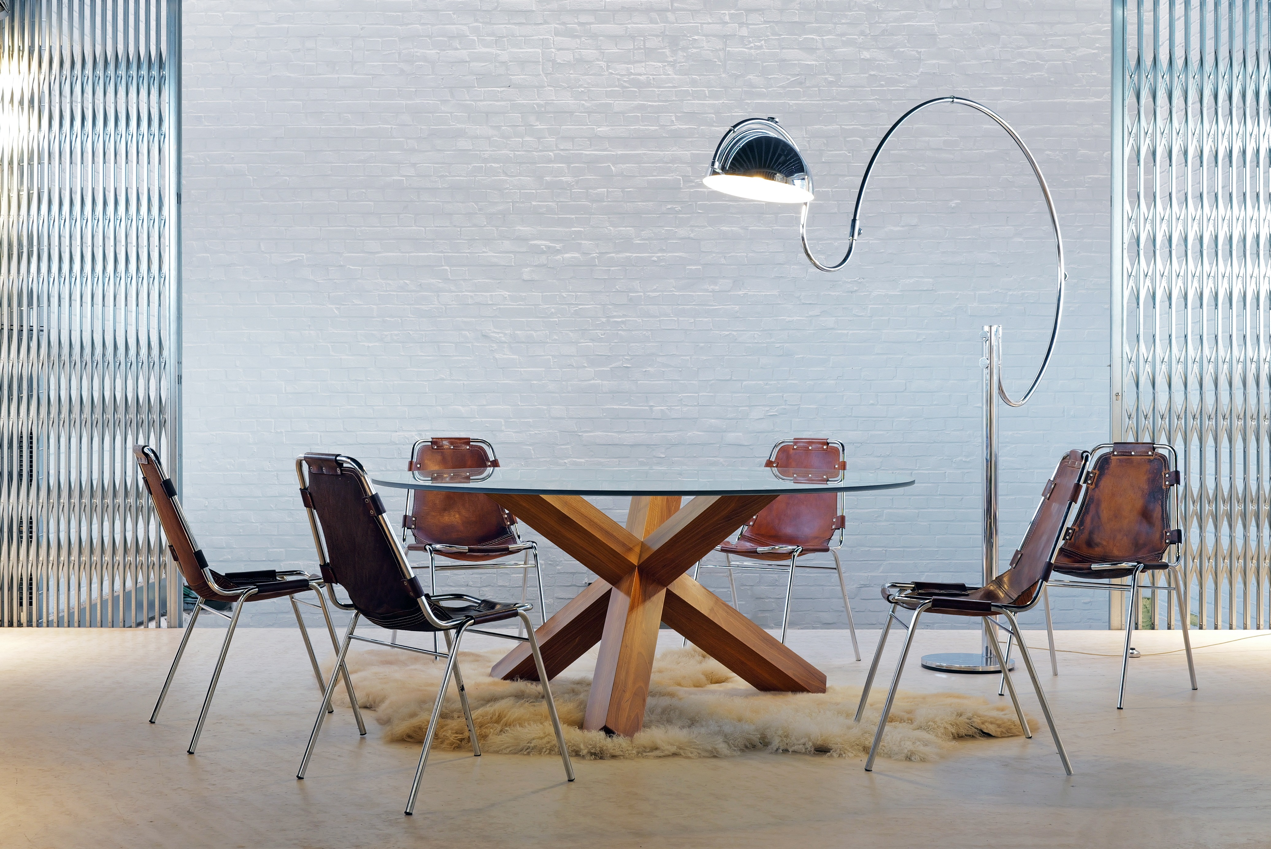 La Rotonda dining table van Mario Bellini voor Cassina, 1970s