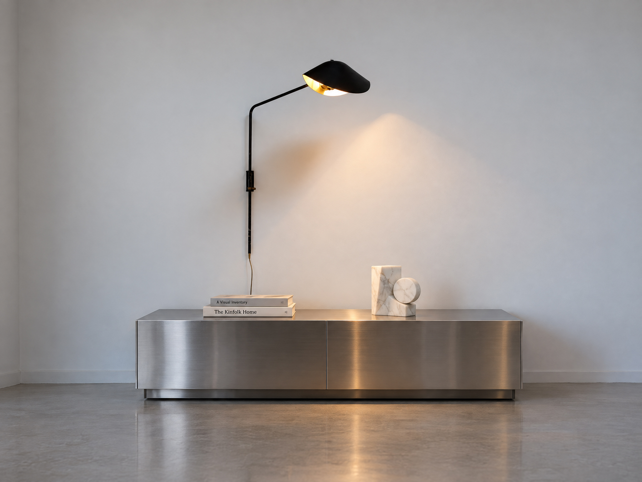 Wall lamp by Serge Mouille, first edition, 1953