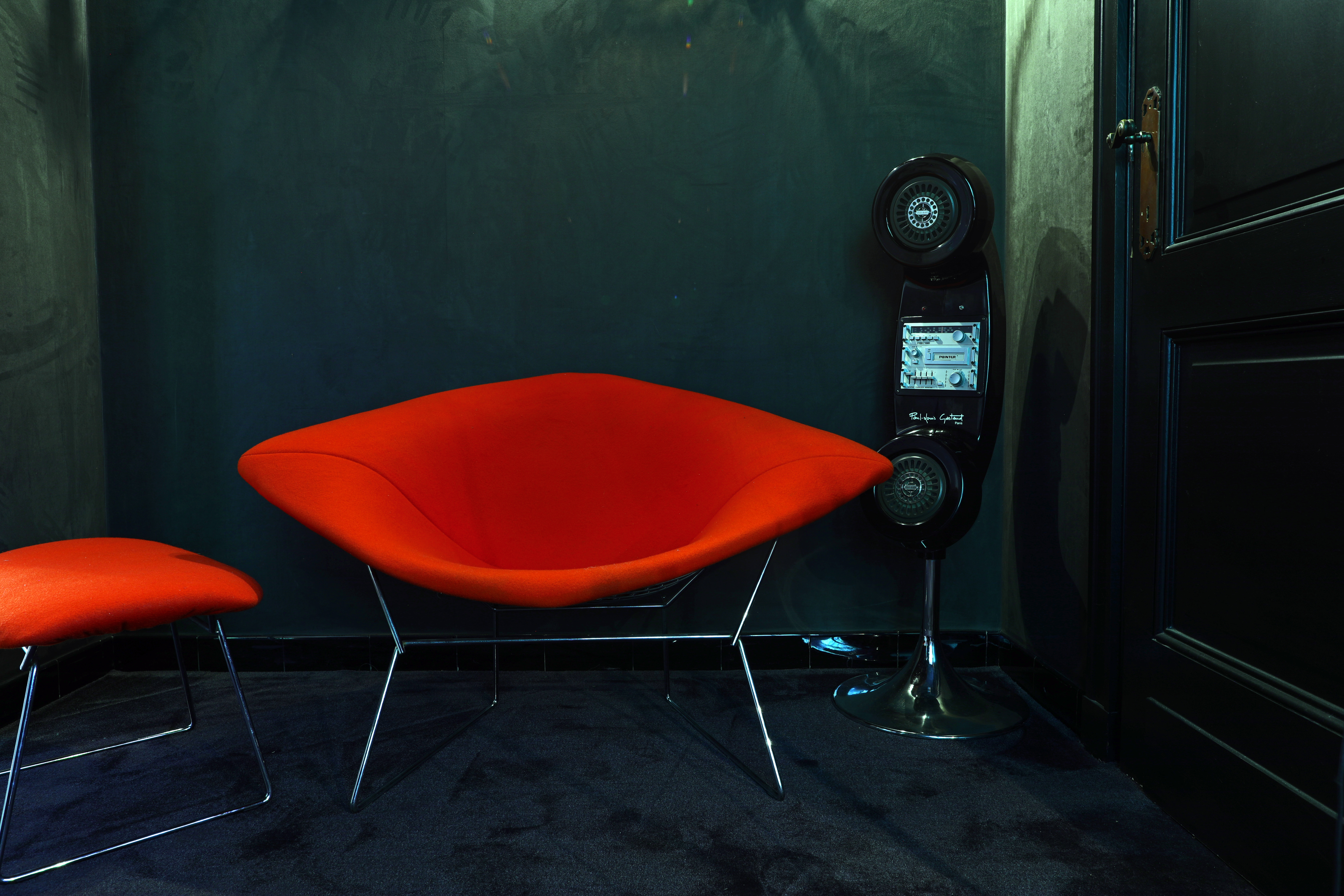 Diamond  Chair "large" van Harry Bertoia voor Knoll International