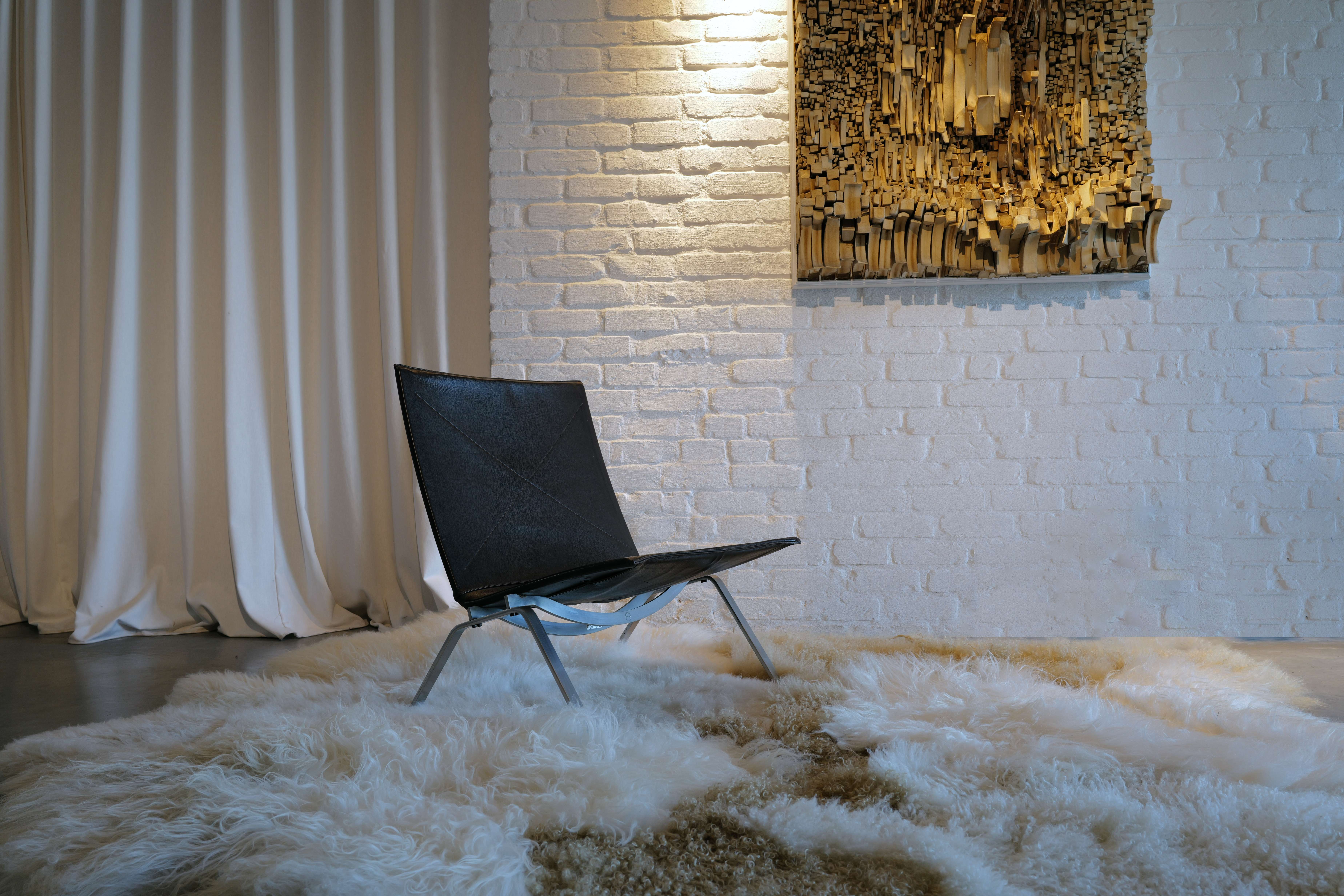PK22 Poul Kjærholm geproduceerd door Fritz Hansen, 1988