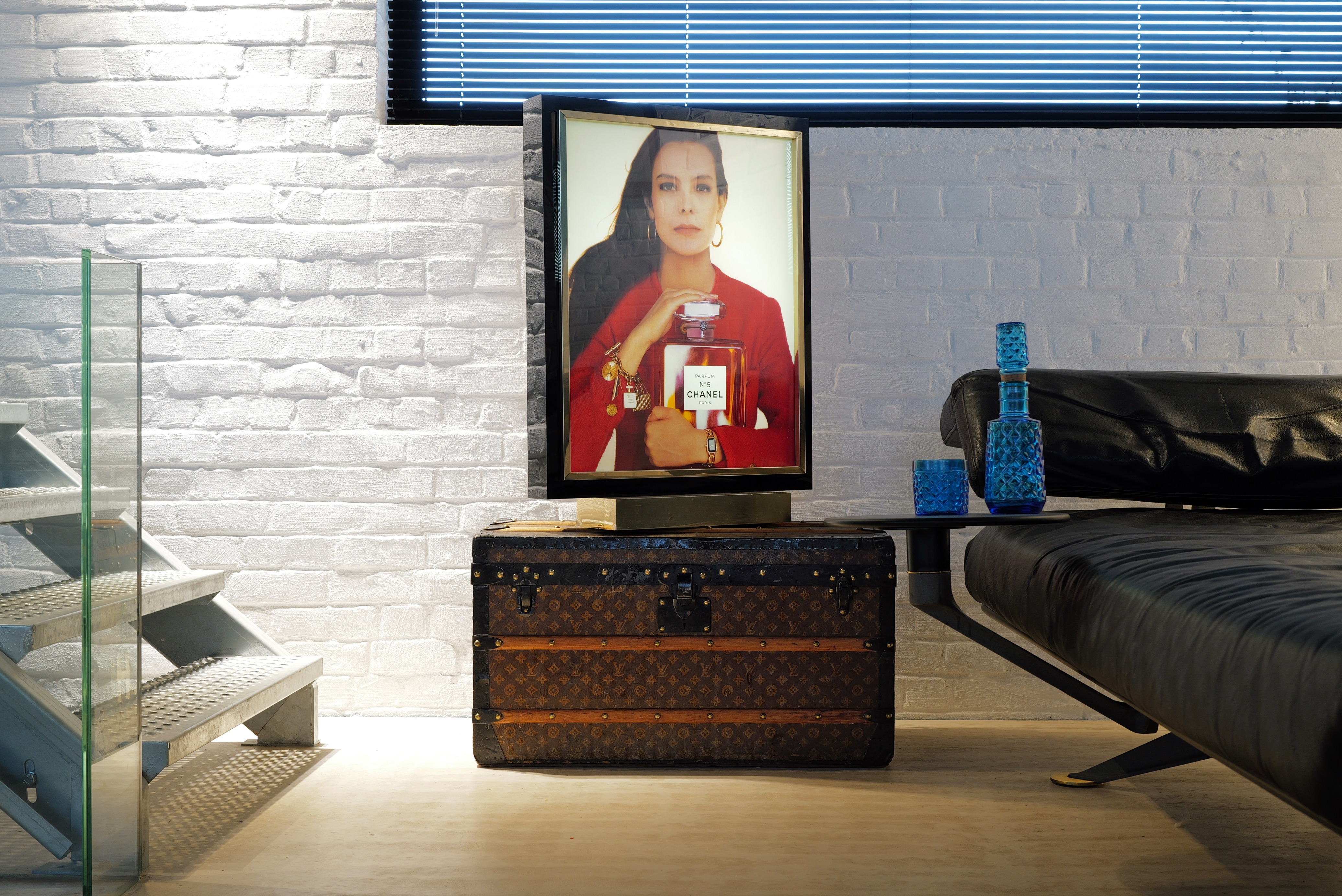 Original Illuminated CHANEL Display – Carole Bouquet