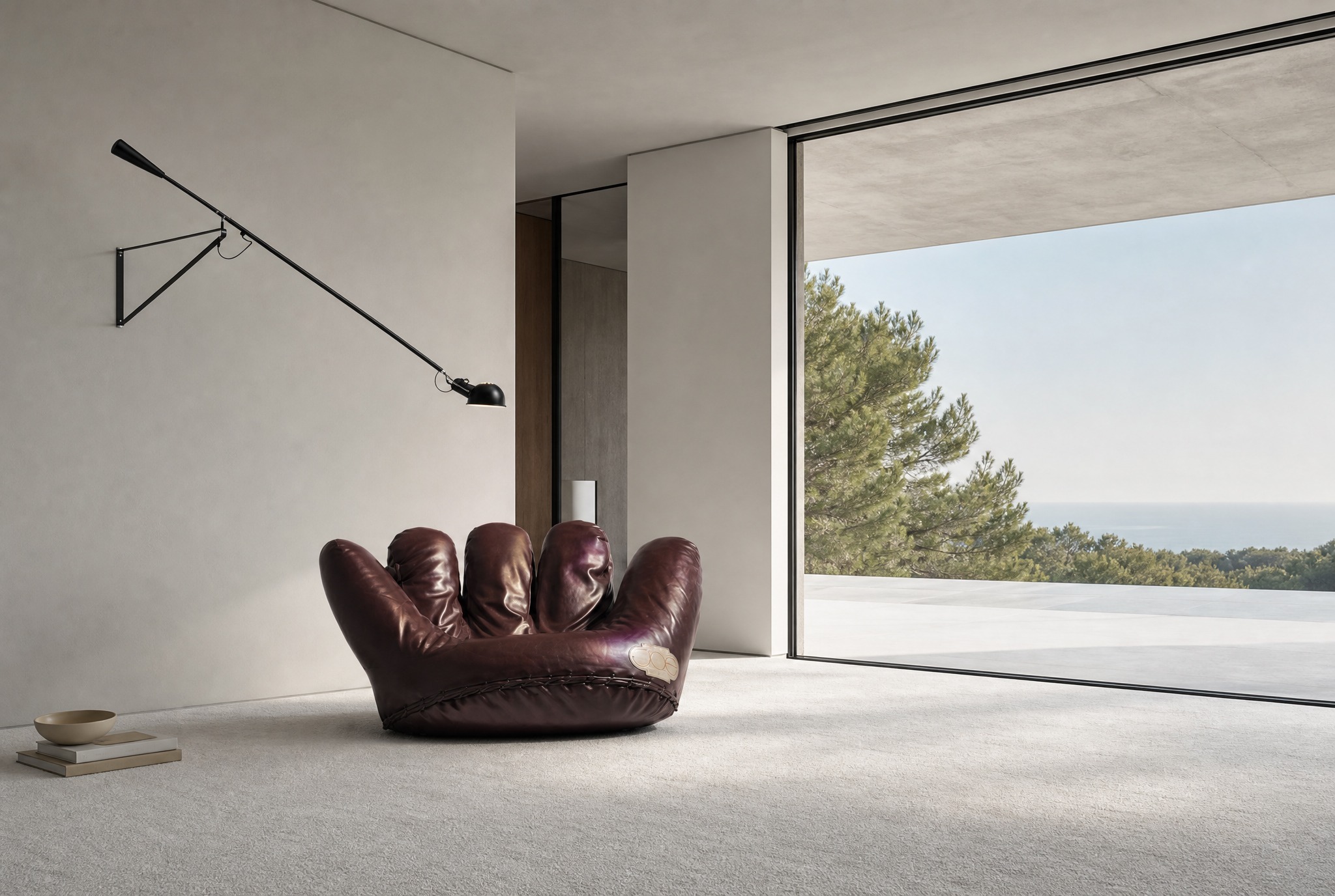 ‘Joe’ Chair van De Pas, D’Urbino en Lomazzi voor Poltronova, 1980's