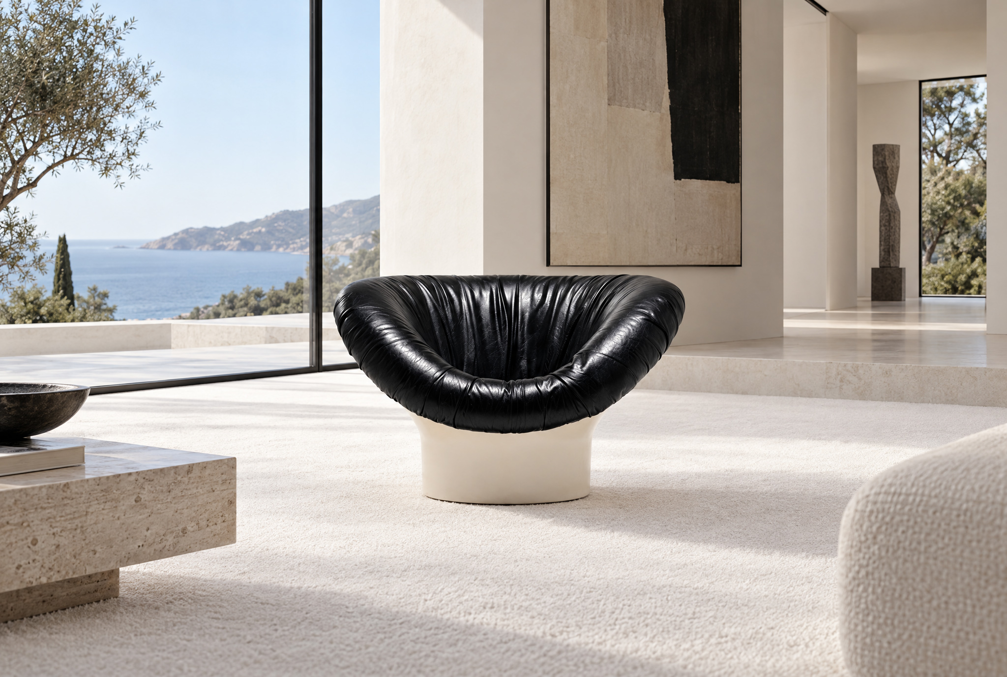 Fauteuil lounge Krokus par Lennart Bender pour Ulferts AB, 1968
