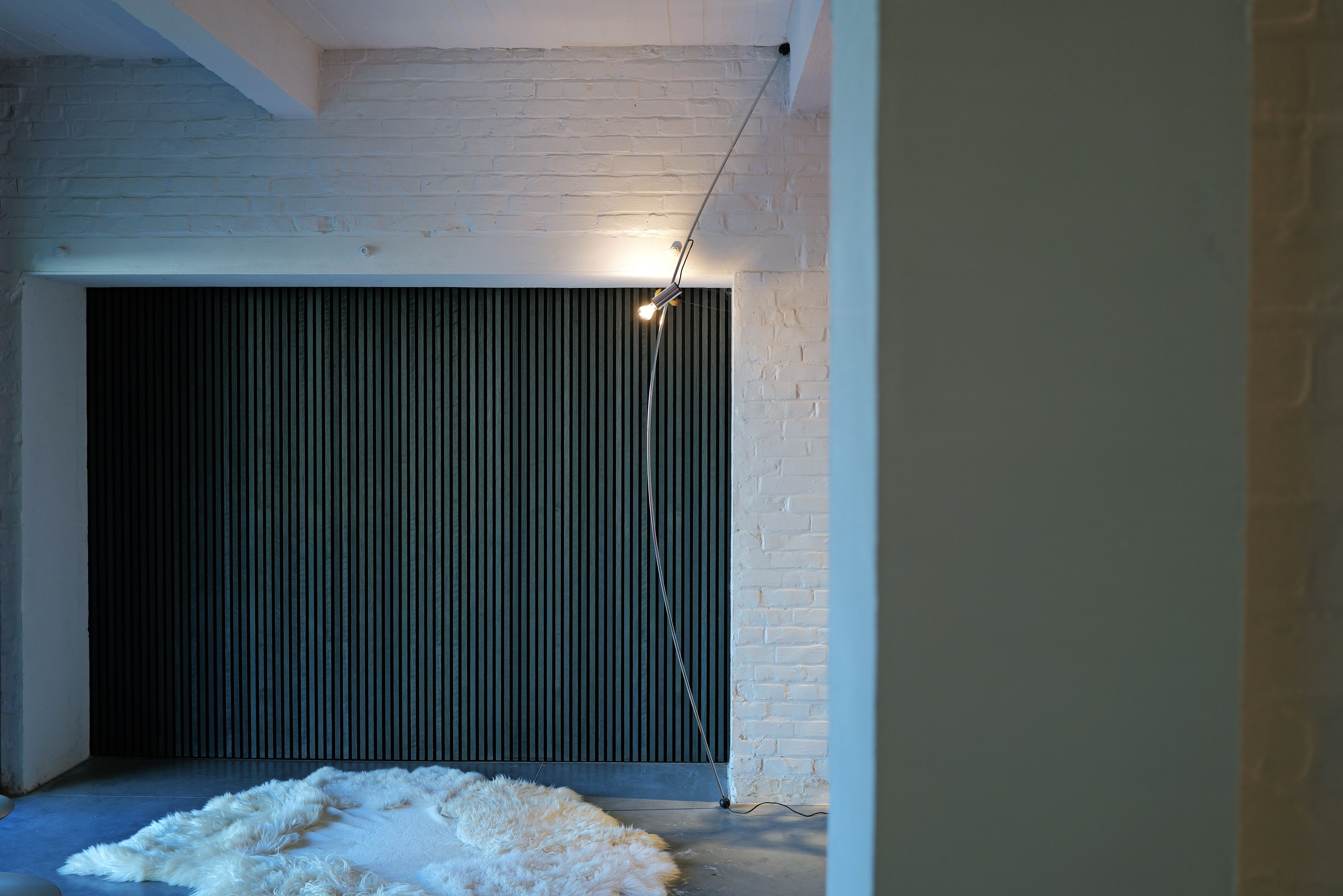 Molla vloerlamp van Leonardi Cesare & Stagi Franca voor Lumenform, 1970s