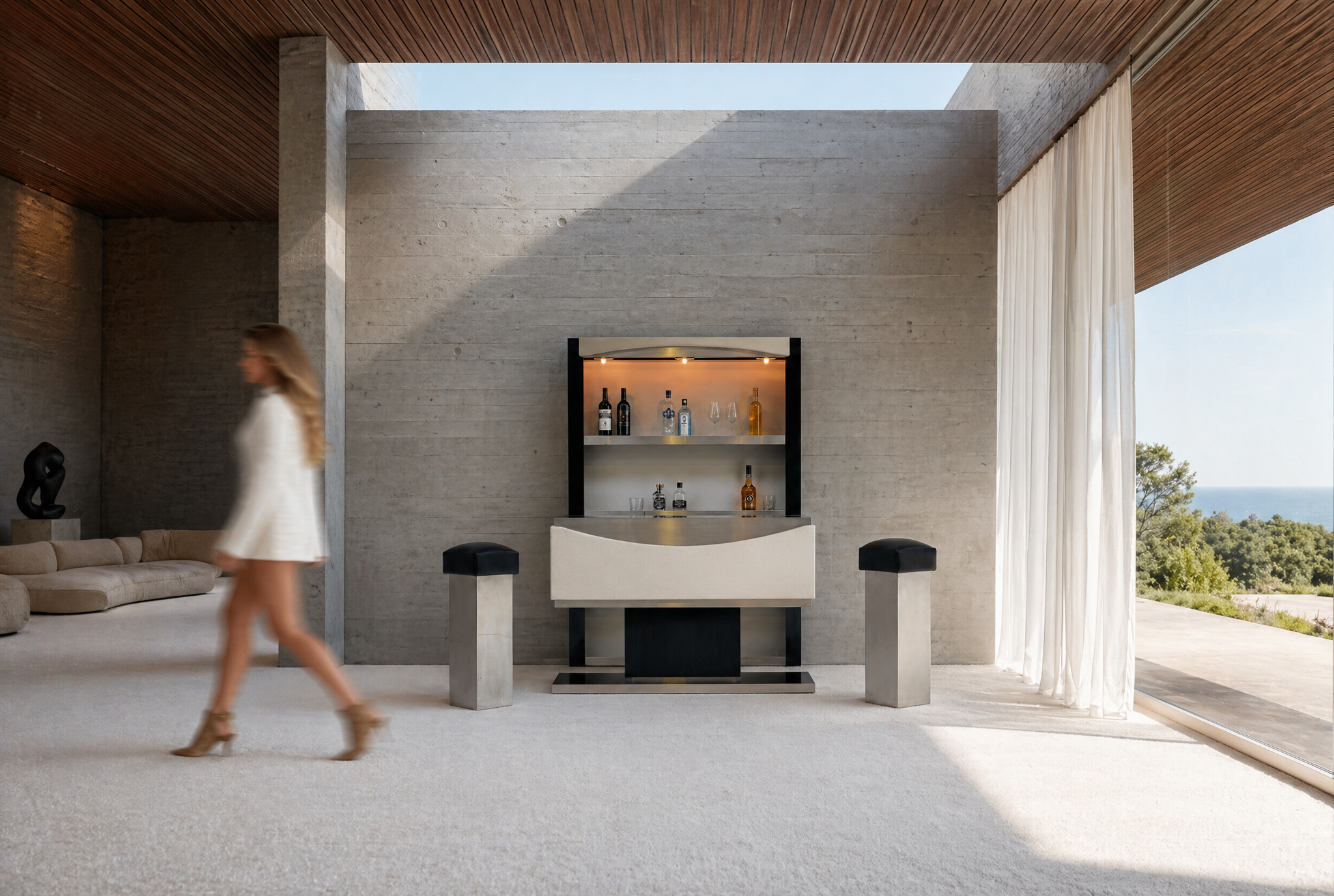 Vintage Cocktail Bar, 1980s