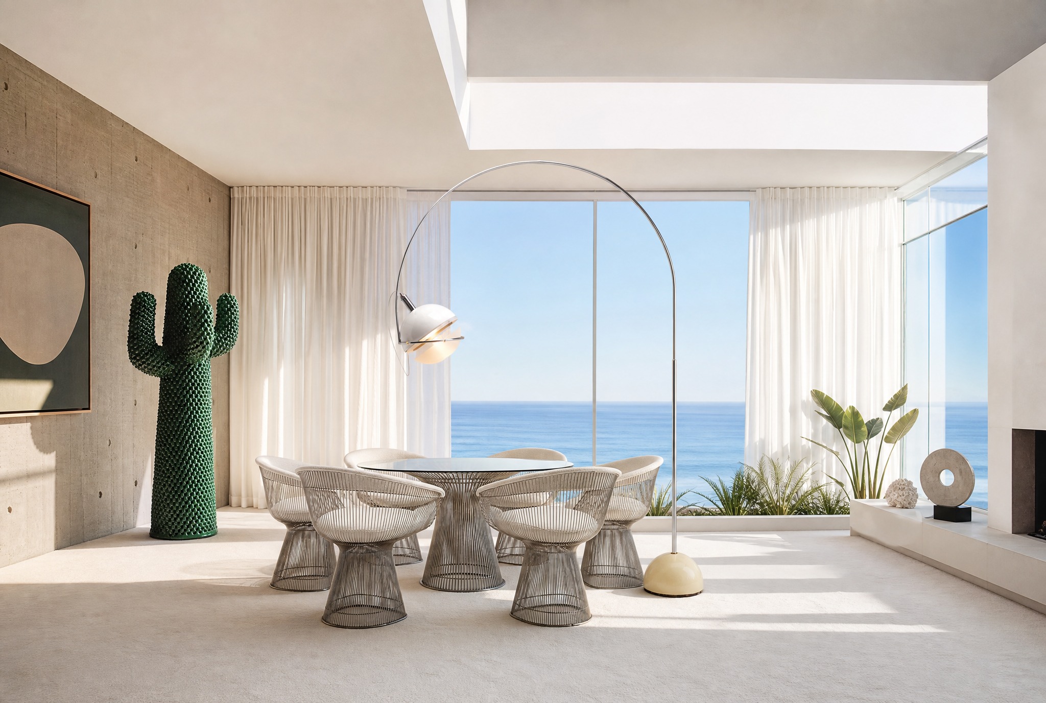 Dining set van Warren Platner voor Knoll, 1960’s