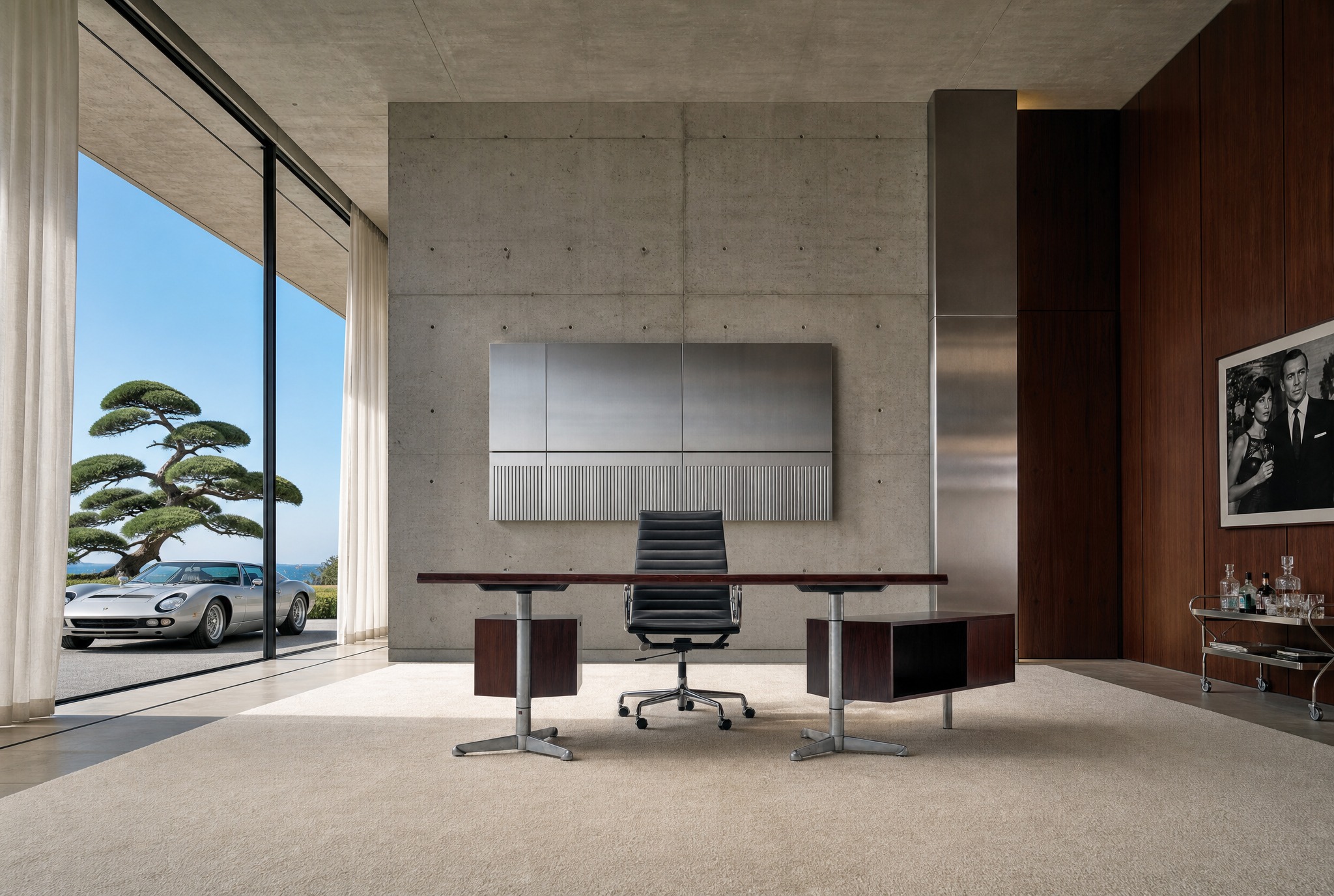 EA 119 chair van Charles & Ray Eames voor Vitra