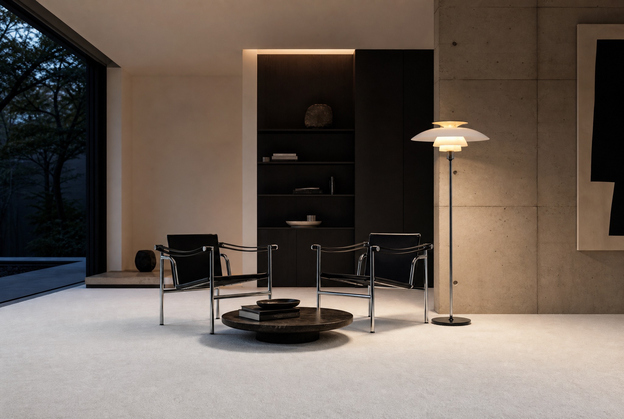 PH80 vloerlamp van Poul Henningsen voor Louis Poulsen, 1970s